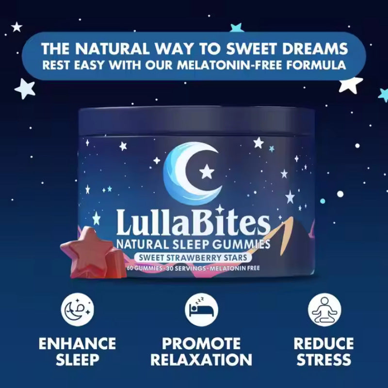 Household Portable Natural Sleep Melatonin Soft Candy