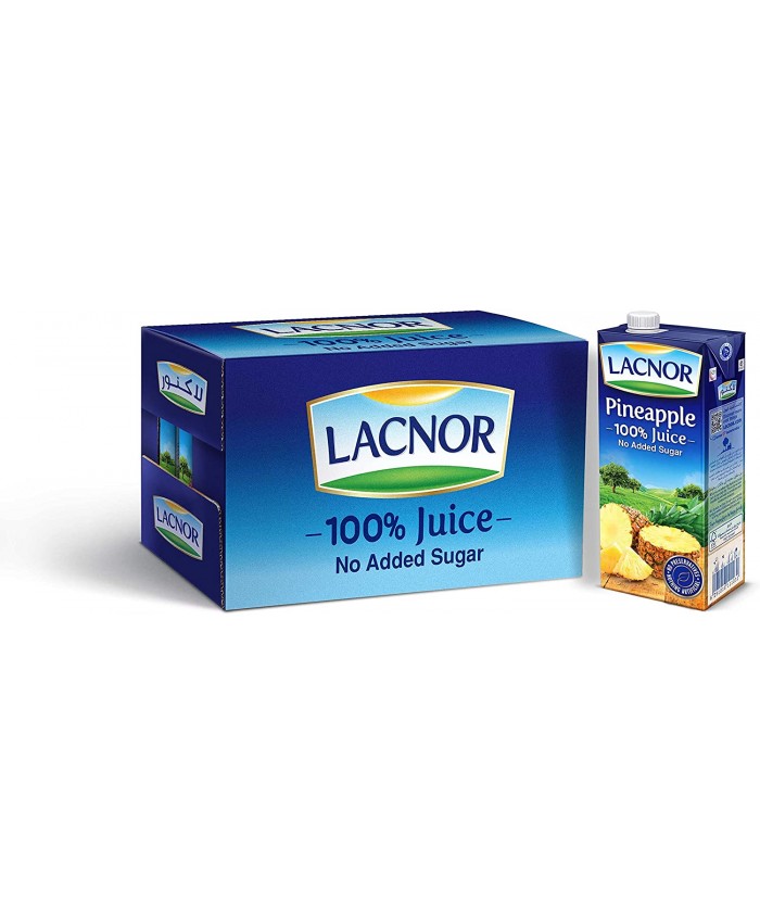 Lacnor juice pineapple  1x12 Liter