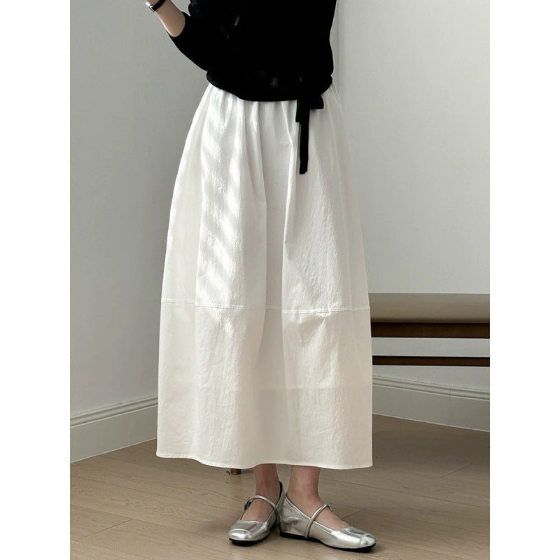 Womens Slimming Mid-length Skirt That Covers The Hips