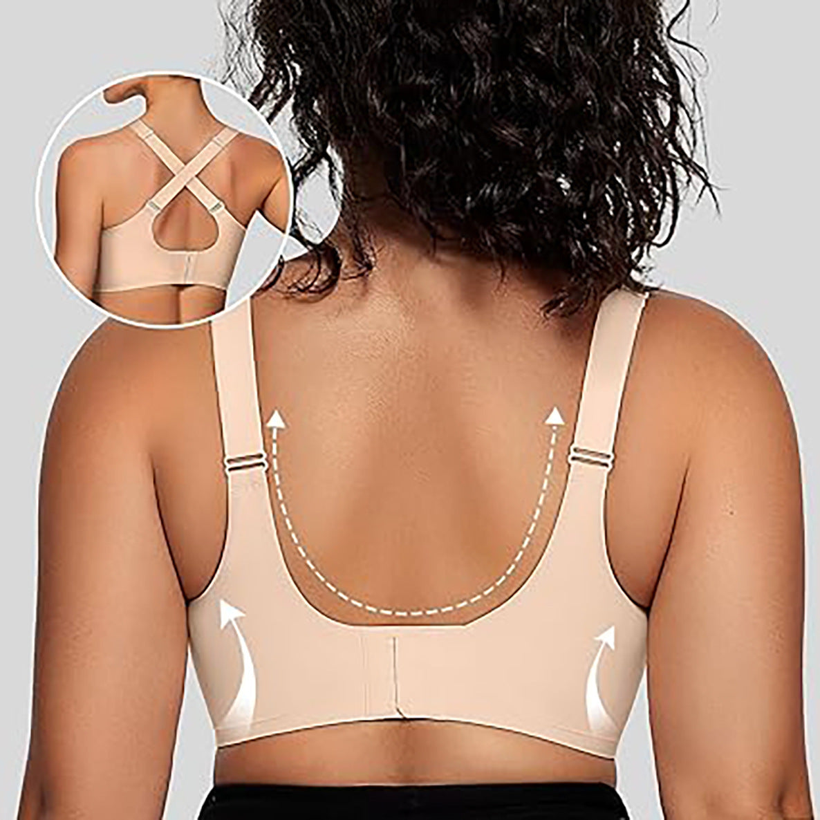 European And American Seamless Jelly Bras For Women
