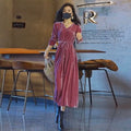 Loose Fitting New Velvet Dress For Women