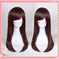 D.va DVA songhana chestnut Cosplay wig