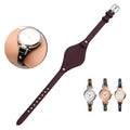 Fossil Ladies Solid Color Leather Watch Strap