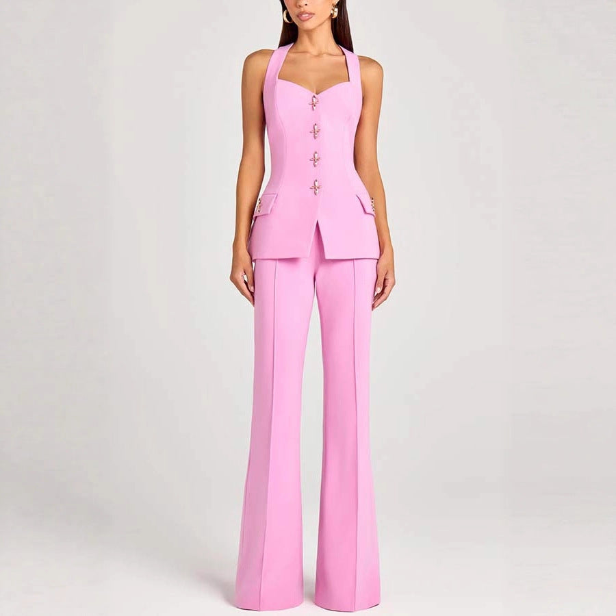 Women's Solid-Colored Casual Fashion Long-Sleeve Blazer