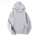 Mens And Womens Hooded Long-Sleeve Pocket Pullover Sweater To Map Customization