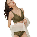 Concealed Breast Comfortably Gathered Side-contracted Non-wireless Bra