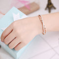 Women's Hot Style Roman Word Diamond Bracelet