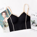 Graphene retro color matching vest