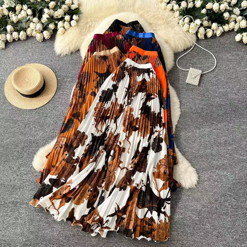 Versatile Professional-style Sophisticated Long Skirt