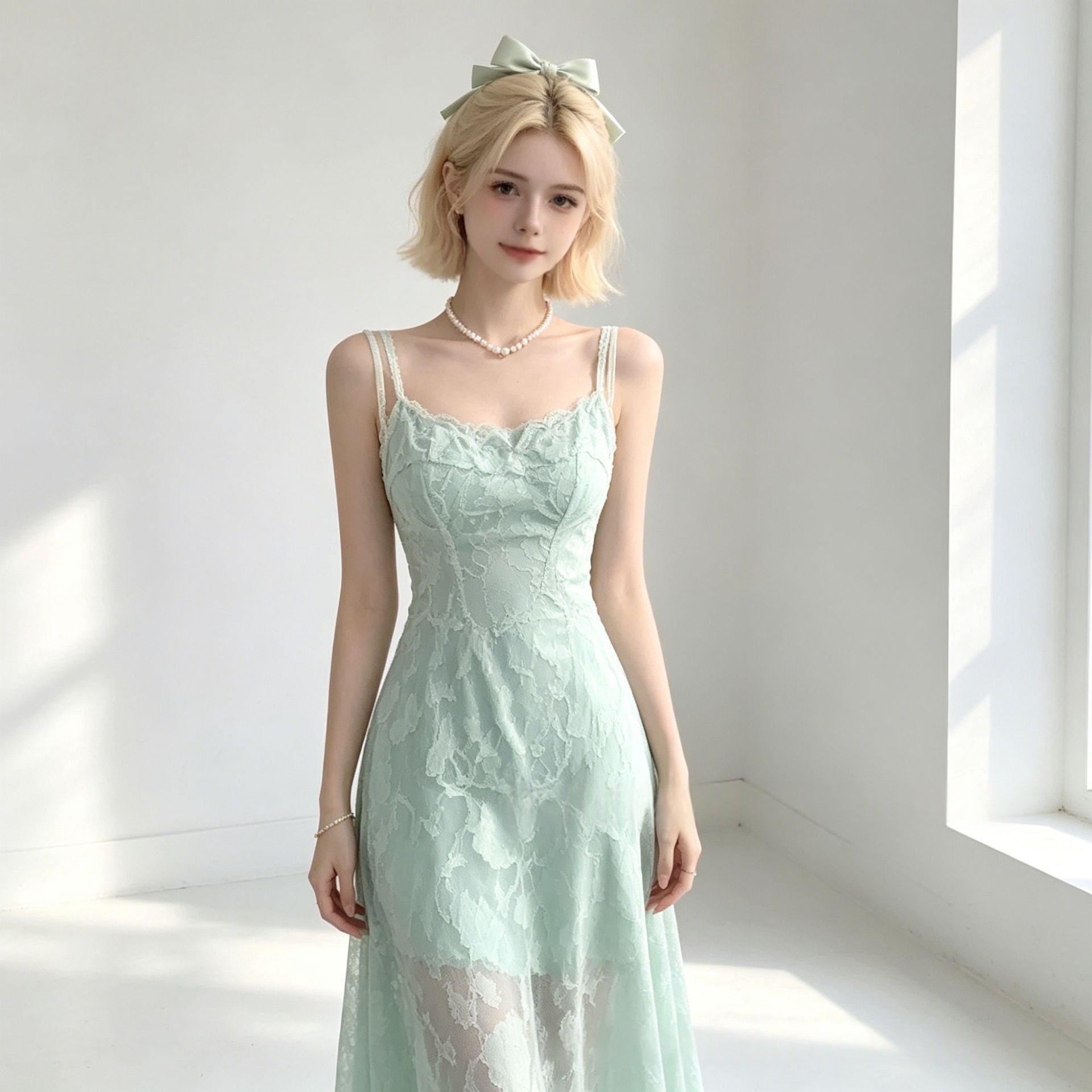 New French-style Slip Dress For Women