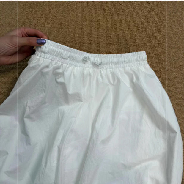 Korean-style Versatile Solid-color Elegant Skirt For Women