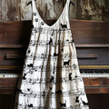 Women's Sleeveless Round Neck 3D Printed Dress
