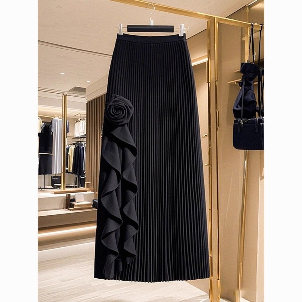 High-waisted, Milky-soft, Sexy Mid-length Skirt