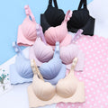 Women's Fashion Casual No Steel Ring Shells Gathered Bras