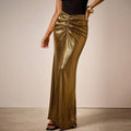 Hip-hugging Pleated Low-rise Skirt Women's