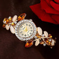 Trendy Diamond Colorful Crystal Women's Bracelet Watch