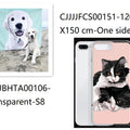 Custom design flannel blanket&phone case