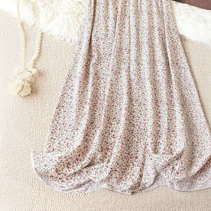Loose-fitting Fashionable Floral Print Skirt For Women