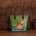Retro Women's First-Layer Cowhide Handbag