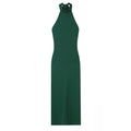 Women's Fashionable Spicy Girl Halter Midi Dress