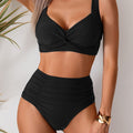 Swimwear Women's Sexy High Waist Split Swimsuit