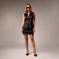 Designer-style Fashionable And Elegant All-match Solid-color Skirt