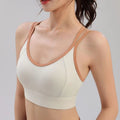 Womens Compression Sports Bra For Shock-absorbing Running And Training