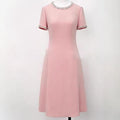 Womens Summer Casual Waist-Cinching Dress
