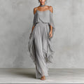 Strapless Backless Loose Elegant Long Dress