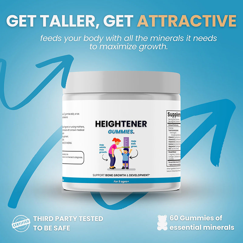 Height Gummy Red Bear Heightener Gummies
