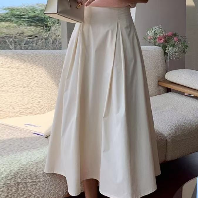 Women's Fashionable High-Waisted Elegant Casual Skirt
