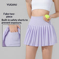 Yoga Non-See-Through Fake Two-Piece Outerwear Sports Skirt