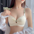 Women's Seamless And Steel Gathered Breathable Bra