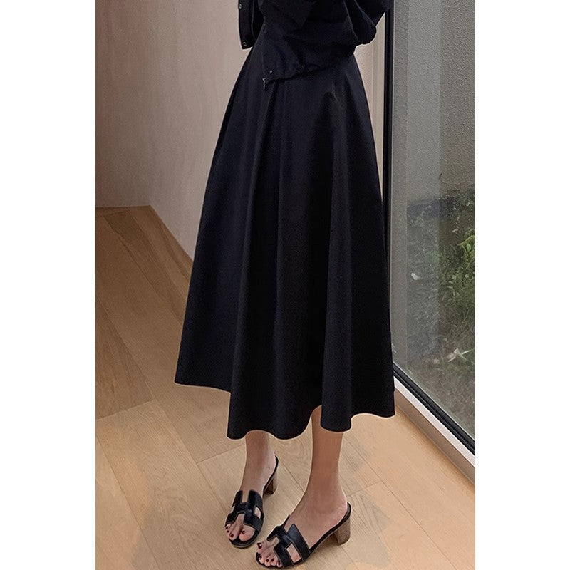 Women's Fashionable High-Waisted Elegant Casual Skirt