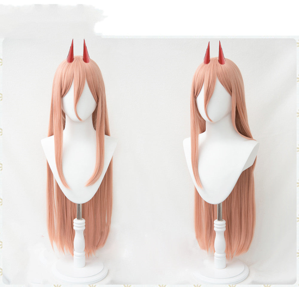 Cos Wig Special Tone Mixed Color Smooth And Easy To Care