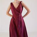 Elegant Sleeveless Casual SpringSummer Dress