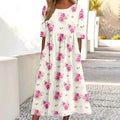Fashion Digital Printing Large Width Dress