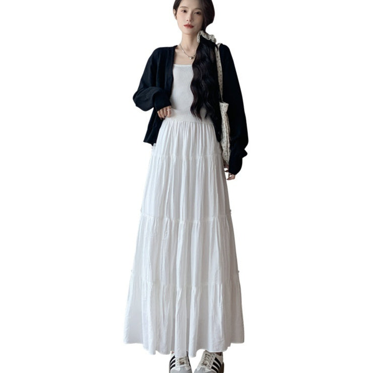 Spring Autumn High-waisted Skirt Women's Style