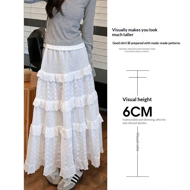 High-waisted Ballet-style Elegant Womens Skirt