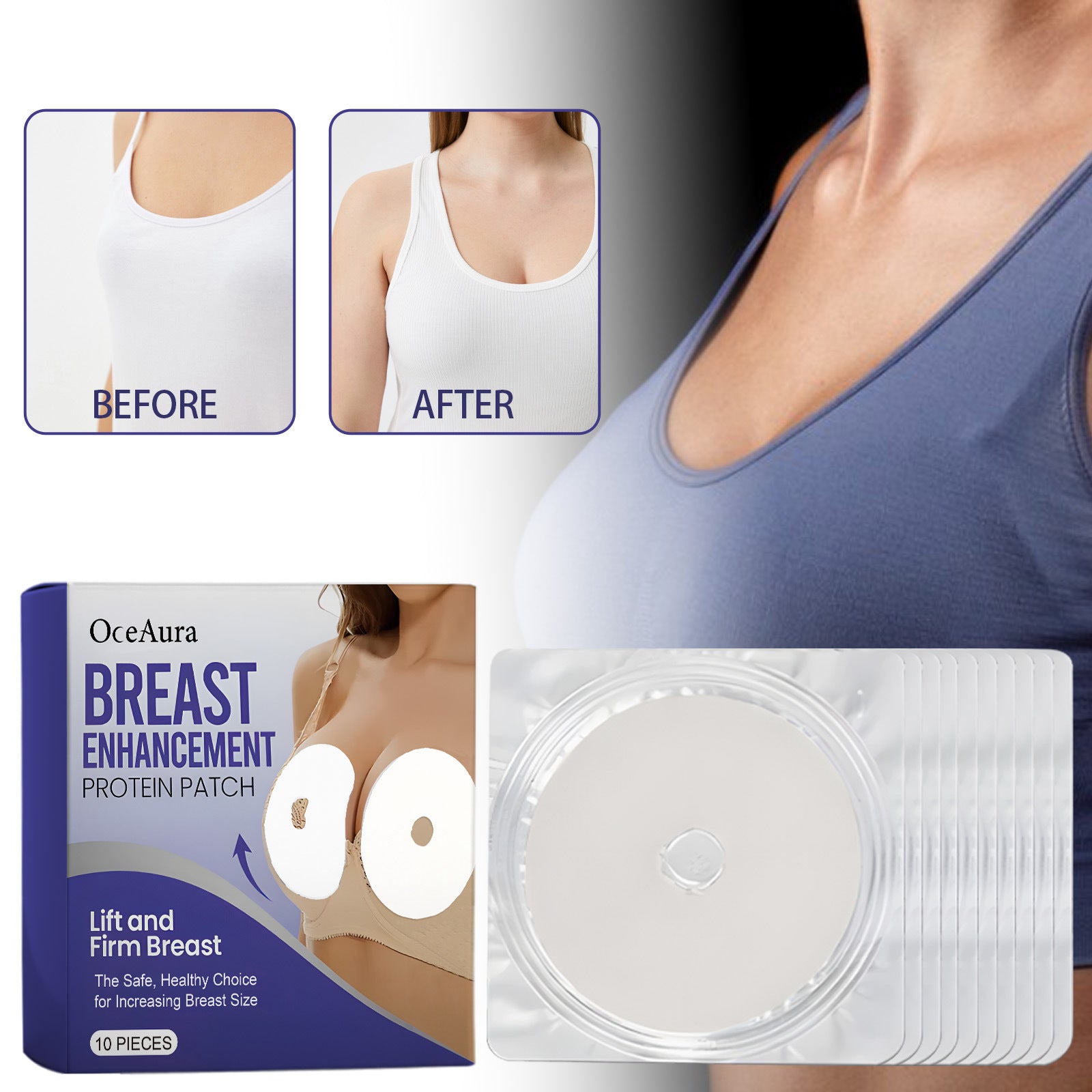 Chest Protein Lifting Patch Care