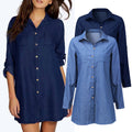 Fashionable Multi-color Denim Shirt