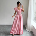 Women's French-style Elegant Waist-cinching Dress