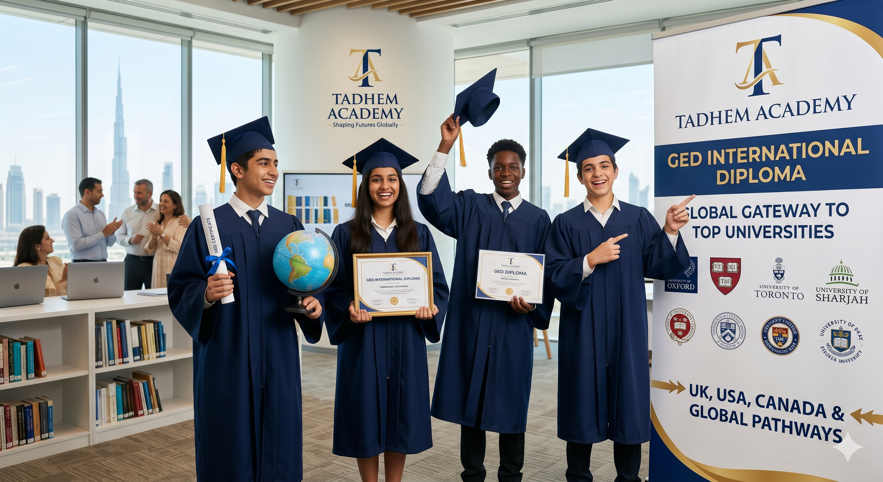 Complete Your High School Early with GED | Tadhem Academy