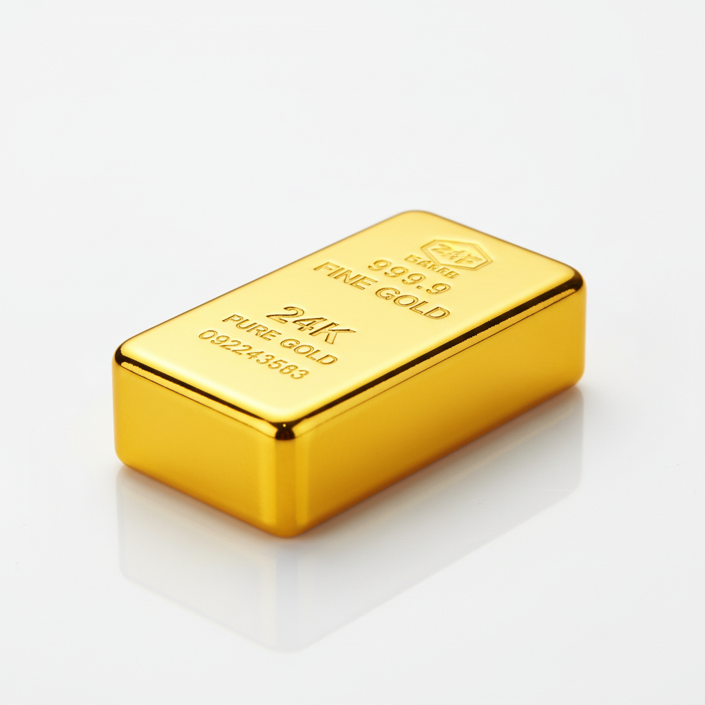 24K Pure Gold Bullion Bar 999.9 Purity