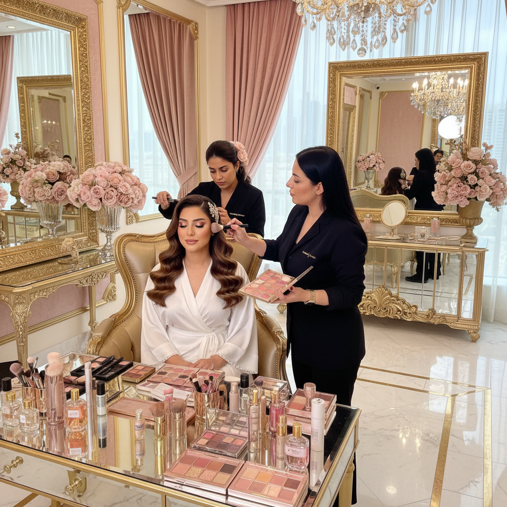 Make Up Home Salon Service Dubai
