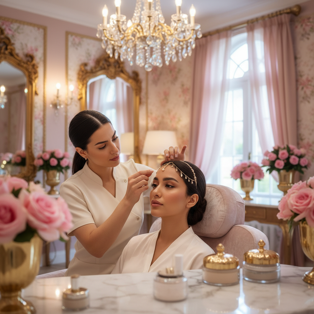 Eyebrow Threading Home Salon Service Dubai